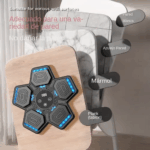 ⁦لعبة بوكسينج الموسقية مع ليد تعمل بالبلوتوث تثبت علي الحائط⁩ - الصورة ⁦5⁩