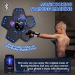 ⁦لعبة بوكسينج الموسقية مع ليد تعمل بالبلوتوث تثبت علي الحائط⁩ - الصورة ⁦7⁩