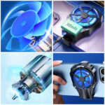 ⁦مروحة سلكية بمشبك خلفي لتبريد الموبايل اثناء اللعب⁩ - الصورة ⁦9⁩