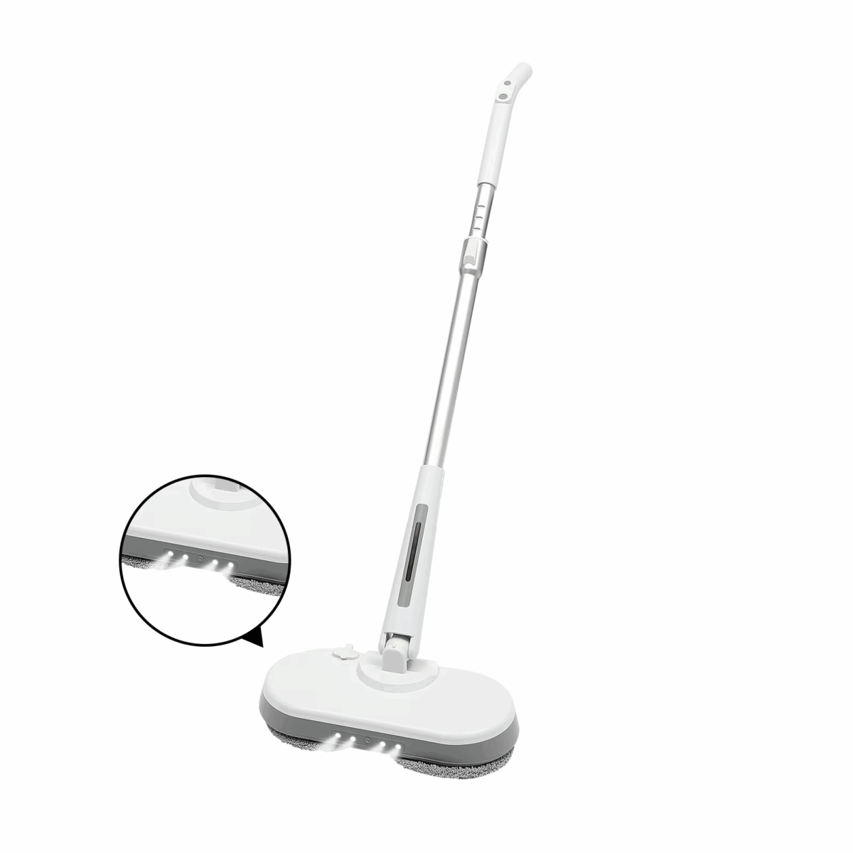 ⁦مساحة كهربائية لاسلكية دوارة لتنظيف الأرضيات مزودة بخاصية الرش⁩ - الصورة ⁦9⁩