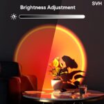 ⁦مصباح غروب الشمس بالوان ار جي بي برأس قابلة للفصل والدوران 180 درجة⁩ - الصورة ⁦7⁩