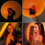 ⁦مصباح غروب الشمس بالوان ار جي بي برأس قابلة للفصل والدوران 180 درجة⁩ - الصورة ⁦11⁩