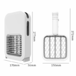 ⁦مضرب ناموس 2*1 استخدام يدوي أو ثابت مضيء بالأشعة البنفسجية يعمل بالشحن بيو اس بي⁩ - الصورة ⁦6⁩