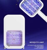 ⁦مضرب ناموس 2*1 استخدام يدوي أو ثابت مضيء بالأشعة البنفسجية يعمل بالشحن بيو اس بي⁩ - الصورة ⁦9⁩