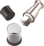 ⁦مفرمة يدوية بمكبس لهرس الثوم والخضروات مزودة بشفرات ستاليس من الداخل⁩ - الصورة ⁦9⁩