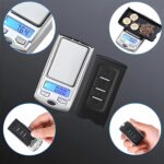 ميزان حساس ديجيتال ميني شكل مفتاح عربية للذهب والمجوهرات - 200 جرام