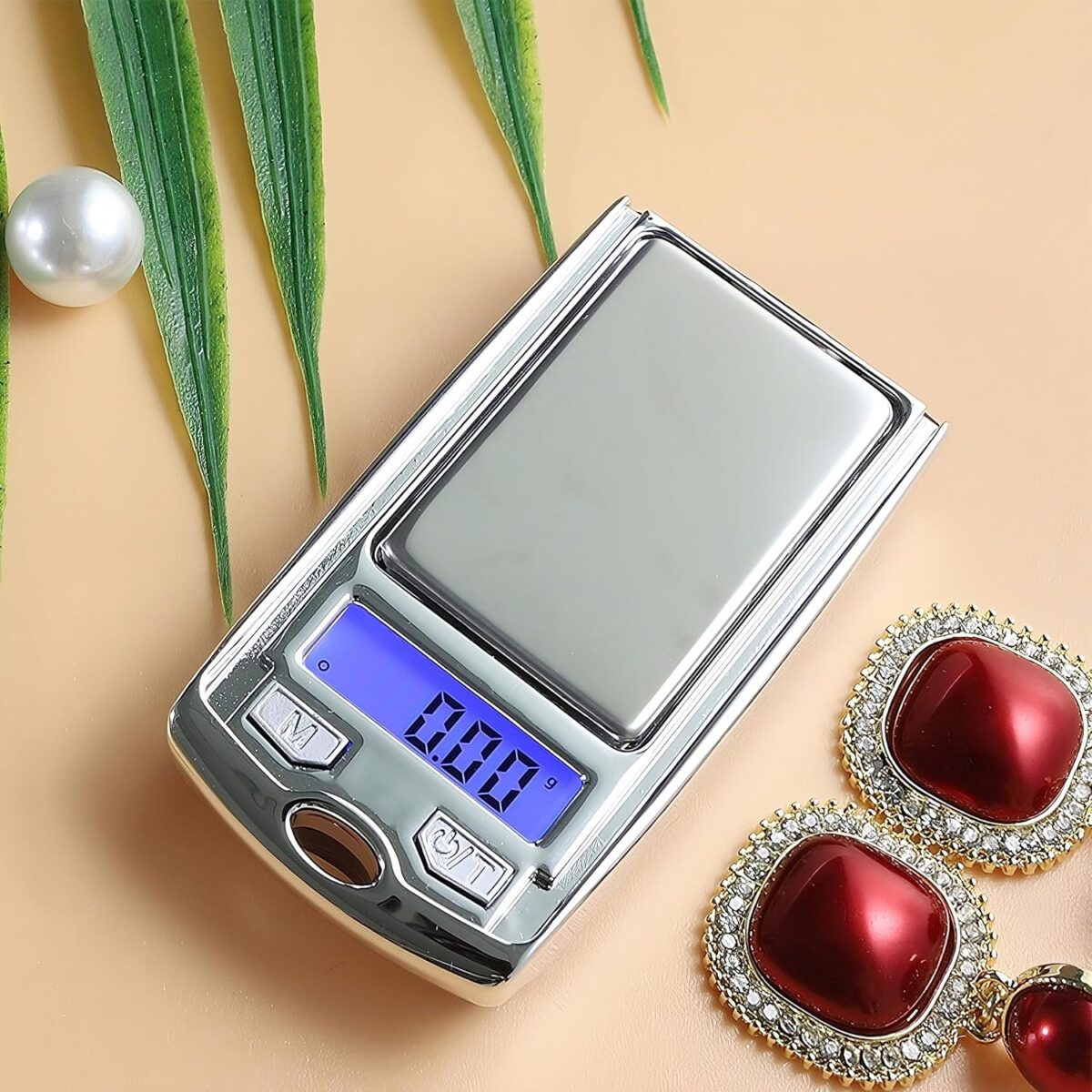 ⁦ميزان حساس ديجيتال ميني شكل مفتاح عربية للذهب والمجوهرات - 200 جرام⁩ - الصورة ⁦10⁩