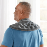 ⁦وسادة حرارية علاجية للكتف والرقبة بالضغط العميق بحبيبات الطين الثقيلة⁩ - الصورة ⁦3⁩