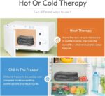 ⁦وسادة حرارية علاجية للكتف والرقبة بالضغط العميق بحبيبات الطين الثقيلة⁩ - الصورة ⁦6⁩