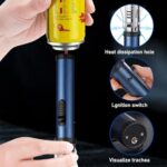 ⁦ولاعة غاز  قابلة لاعادة الملئ مع مفتاح امان⁩ - الصورة ⁦7⁩