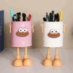 حامل أقلام وأدوات مدرسية بتصميم كرتوني