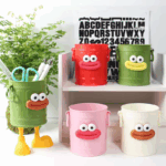 ⁦حامل أقلام وأدوات مدرسية بتصميم كرتوني⁩ - الصورة ⁦7⁩