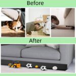 ⁦شريط حاجز مع سكوتش لاصق لمنع دخول الالعاب تحت الاثاث - 2 متر⁩ - الصورة ⁦4⁩