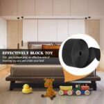 ⁦شريط حاجز مع سكوتش لاصق لمنع دخول الالعاب تحت الاثاث - 2 متر⁩ - الصورة ⁦5⁩