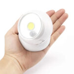 ⁦كشاف سينسور بقاعدة مغناطيسية للممرات والسلالم والدواليب - يعمل بالحجارة⁩ - الصورة ⁦9⁩