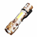 ⁦كشاف ميني مع خاصية الزوم القابلة للتعديل ب 3 اضاءات _ بيو اس بي للشحن⁩ - الصورة ⁦7⁩