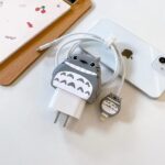 ⁦كفر حماية لشاحن وكابل وسلك الآيفون اشكال كرتونية مجسمة _ 4 قطع⁩ - الصورة ⁦7⁩