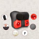 ⁦مخدة مساج للرقبة والظهر بنظامين تدليك مع ريموت تحكم⁩ - الصورة ⁦3⁩