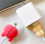 ⁦واقي سلك الشاحن والسماعات من القطع بأشكال كرتونية مختلفة⁩ - الصورة ⁦4⁩