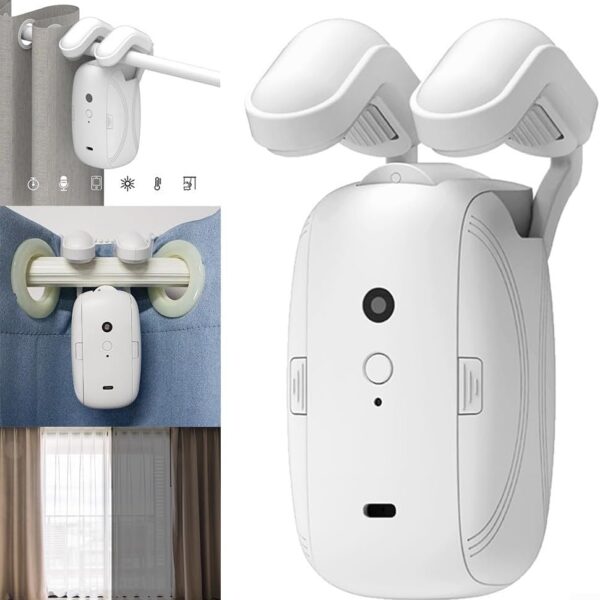 جهاز ديجيتال للتحكم الالي في فتح وغلق الستائر عن بعد بريموت كنترول