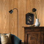 رول استيكر لاصق شكل خشبي لتجديد التربيزات و رخامة المطبخ _ مقاس 45 * 200 سم