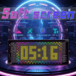 ⁦شاشة ليد مرنة قابلة للبرمجة بالموبايل بالوان ار جي بي لنوافذ السيارة مع ريموت تحكم عن بعد⁩ - الصورة ⁦6⁩