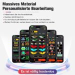 ⁦شاشة ليد مرنة قابلة للبرمجة بالموبايل بالوان ار جي بي لنوافذ السيارة مع ريموت تحكم عن بعد⁩ - الصورة ⁦3⁩