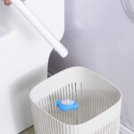 ⁦فرشة تواليت مع 8 رؤوس تنظيف قابلة للفصل للاستخدام مره واحده فقط⁩ - الصورة ⁦8⁩