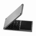 ⁦كيبورد بلوتوث لاسلكي بلوحة تاتش قابل للطي مع يو اس بي الشحن⁩ - الصورة ⁦2⁩