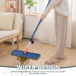 مساحة موب مسطحة قابلة للدوران 360 درجة ذاتية التنظيف و قابلة للطي - الصورة 5