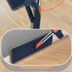 مساحة موب مسطحة قابلة للدوران 360 درجة ذاتية التنظيف و قابلة للطي - الصورة 9