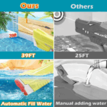 ⁦مسدس مياة مزود بخاصية الشفط التلقائي يعمل بالبطارية⁩ - الصورة ⁦2⁩