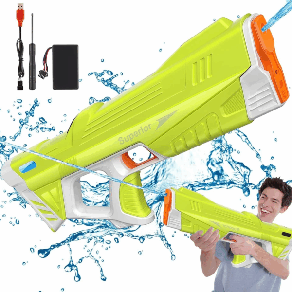 مسدس مياة مزود بخاصية الشفط التلقائي يعمل بالبطارية