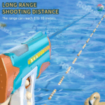 ⁦مسدس مياه باضاءه ليد ملونه مزود بخاصية الشفط التلقائي يعمل بالبطارية⁩ - الصورة ⁦2⁩