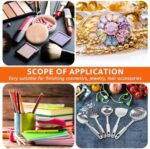 ⁦منظم أدراج  2 دور  قابل للطي والسحب لتنظيم الاكسسورات⁩ - الصورة ⁦5⁩