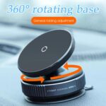 ⁦حامل موبايل بقاعدة شفط للتثبيت دوار 360 درجة⁩ - الصورة ⁦7⁩