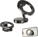 حامل موبايل قابل للطي والدوران 360°بقوة تثبيت عالية للاستخدام في السيارة