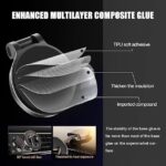 ⁦حامل موبايل قابل للطي والدوران 360°بقوة تثبيت عالية للاستخدام في السيارة⁩ - الصورة ⁦2⁩