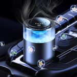 ⁦فواحة سيارة تاتش بالوان مختلفة مع يو اس بي للشحن⁩ - الصورة ⁦3⁩