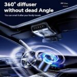 ⁦فواحة سيارة تاتش بالوان مختلفة مع يو اس بي للشحن⁩ - الصورة ⁦7⁩