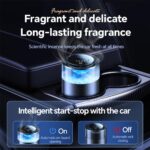 ⁦فواحة سيارة تاتش بالوان مختلفة مع يو اس بي للشحن⁩ - الصورة ⁦8⁩