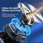 ⁦فواحة سيارة علي شكل طيارة مروحية تعمل بالطاقة الشمسية تثبت علي تابلوه السيارة⁩ - الصورة ⁦3⁩