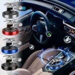 ⁦فواحة سيارة علي شكل طيارة مروحية تعمل بالطاقة الشمسية تثبت علي تابلوه السيارة⁩ - الصورة ⁦8⁩