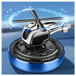 فواحة سيارة علي شكل طيارة مروحية تعمل بالطاقة الشمسية تثبت علي تابلوه السيارة