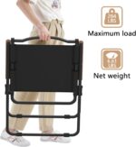 ⁦كرسي رحلات محمول  قابل للطي مع مسند ضهر وذراعين⁩ - الصورة ⁦6⁩