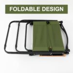 ⁦كرسي رحلات محمول  قابل للطي مع مسند ضهر وذراعين⁩ - الصورة ⁦7⁩