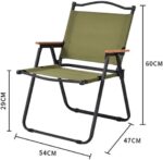 ⁦كرسي رحلات محمول  قابل للطي مع مسند ضهر وذراعين⁩ - الصورة ⁦9⁩