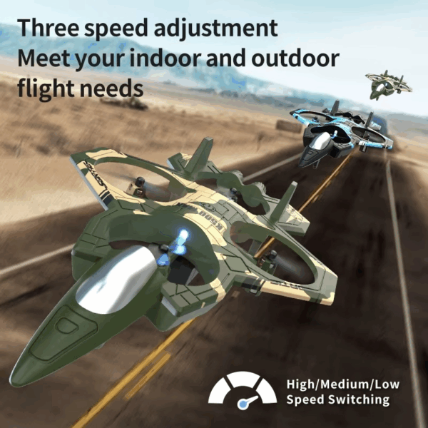 لعبة طائرة رباعية المراوح مع ريموت كنترول للتحكم عن بعد