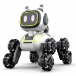 ⁦لعبة روبوت بتصميم  كلب مع موسيقي والوان مختلفة + جهاز تحكم عن بعد⁩ - الصورة ⁦2⁩