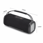 ⁦سبيكر مكبر للصوت لاسلكي بقدرة 30 وات مع إضاءة أر جي بي - بطارية 4400 مللي امبير⁩ - الصورة ⁦2⁩